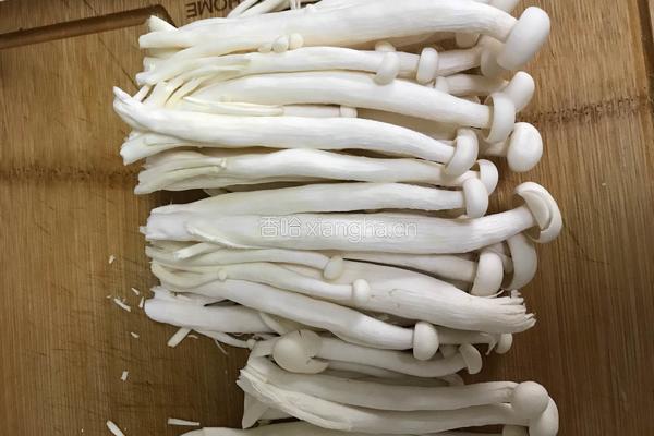 耗油白玉菇的做法图解1