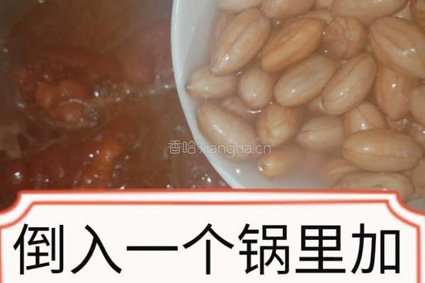 花生焖猪蹄的做法图解14