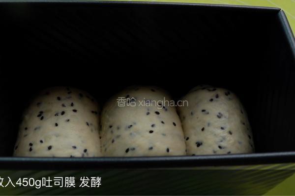 黑芝麻吐司的做法图解25
