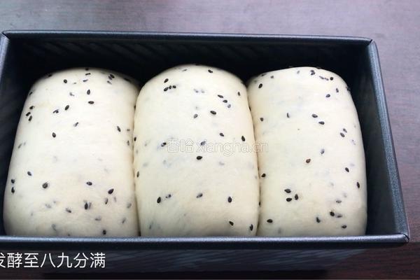 黑芝麻吐司的做法图解26