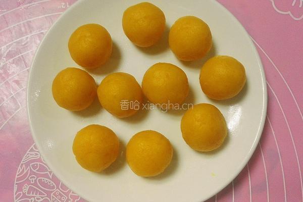 椰香奶黄馅冰皮月饼的做法图解17