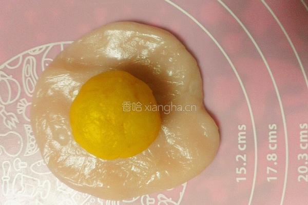 椰香奶黄馅冰皮月饼的做法图解19