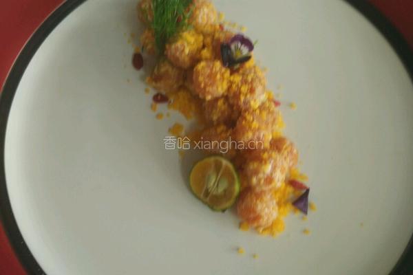 咸蛋黄焗南瓜的做法图解6