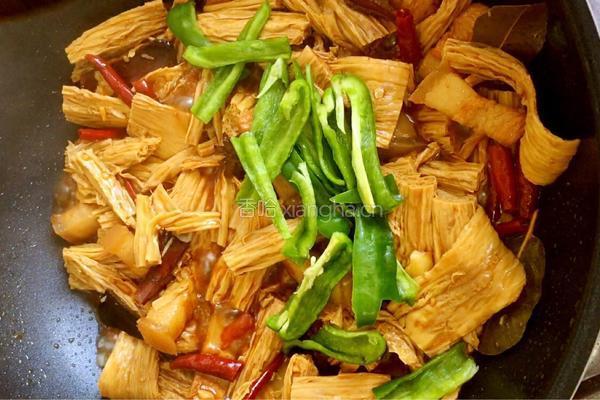 腐竹烧肉的做法图解13