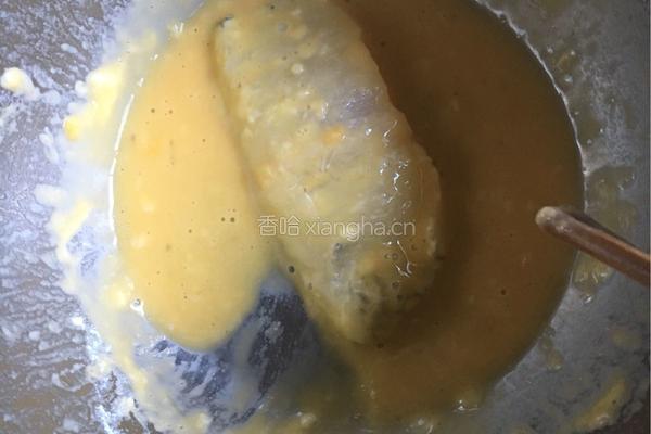 炸鳕鱼的做法图解3