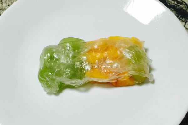 彩虹水晶卷（水果版）的做法图解10