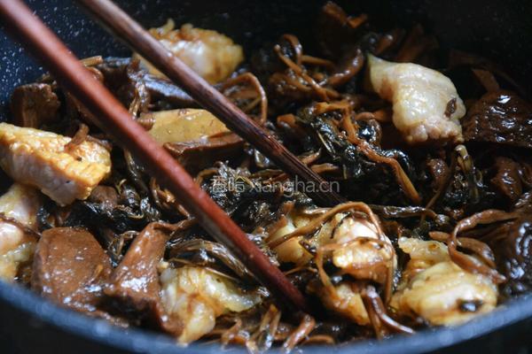 菜干煲猪肉的做法图解9
