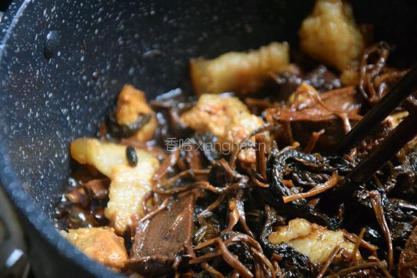 菜干煲猪肉的做法图解11