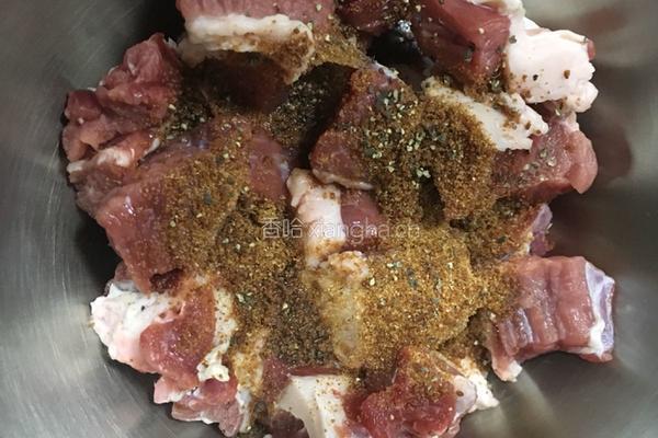 烤牛肉串的做法图解2