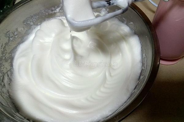 椰香抹茶花纹蛋糕的做法图解6