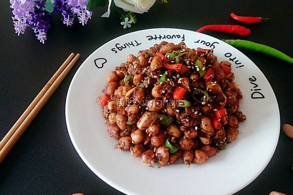 肉酱花生米的做法图解8