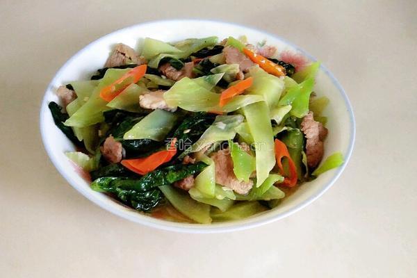 青笋炒肉片的做法图解3