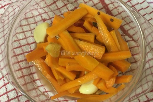 泡菜 胡萝卜的做法图解6