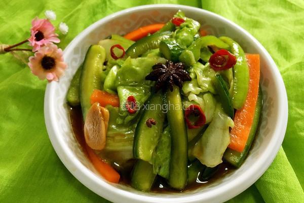 油焖黄瓜咸菜的做法图解11