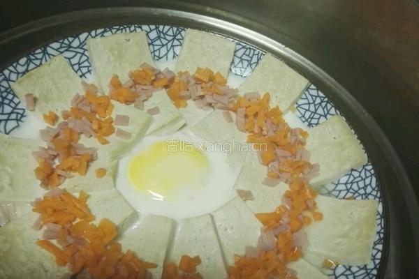 蛋蒸老豆腐的做法图解6