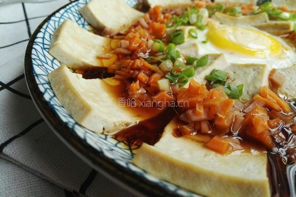 蛋蒸老豆腐的做法图解8