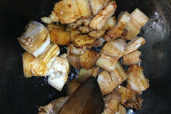 诱人的红烧肉的做法图解4