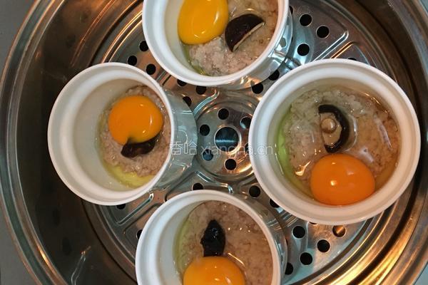 鸡蛋肉饼汤的做法图解4