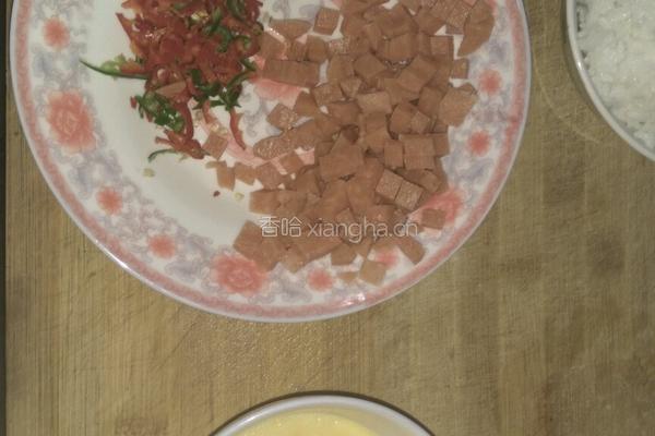 青椒蛋炒饭的做法图解5