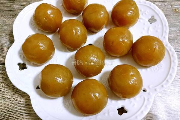广式月饼（50克莲蓉蛋黄馅）的做法图解18