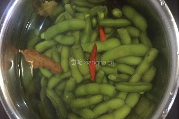 野山椒卤毛豆的做法图解8