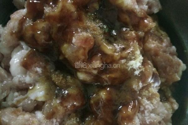 凉薯肉包的做法图解6