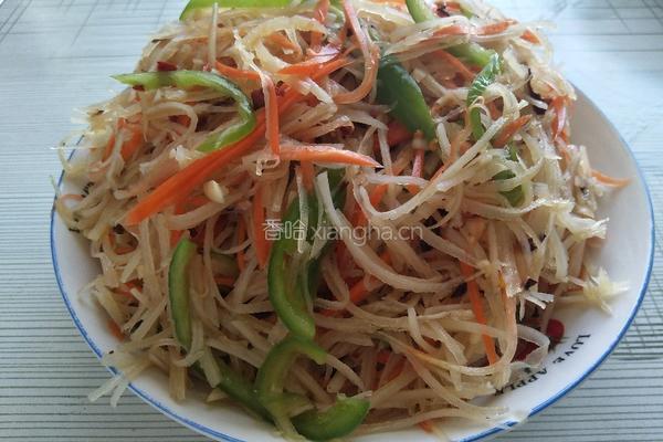 家常呛土豆丝的做法图解5