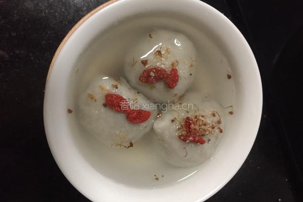 桂花芋泥汤圆的做法图解23