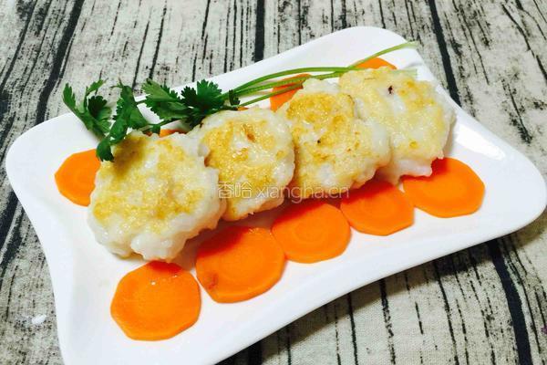 香煎墨鱼饼的做法图解19
