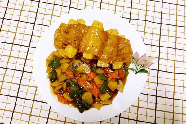 土豆烧排骨（素食）的做法图解7