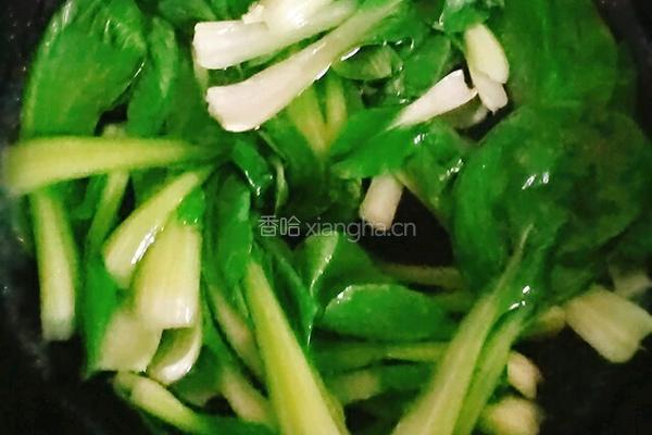 香菇青菜的做法图解6