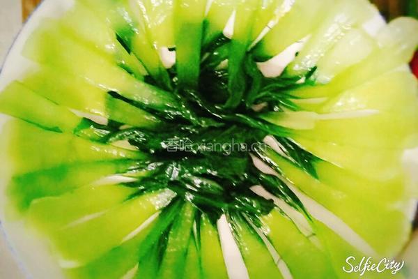 香菇青菜的做法图解7
