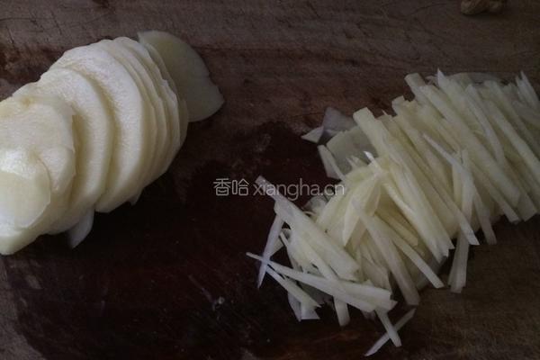 醋溜土豆丝的做法图解1