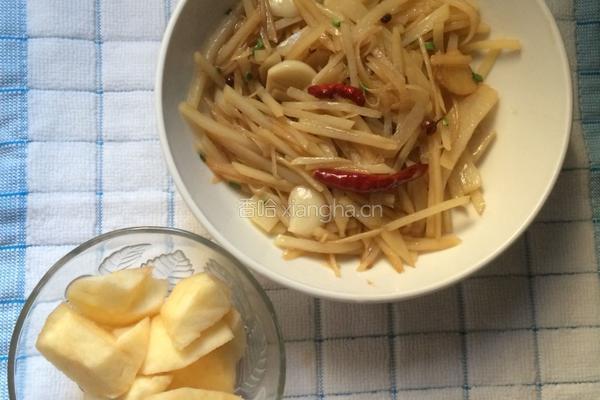 醋溜土豆丝的做法图解4