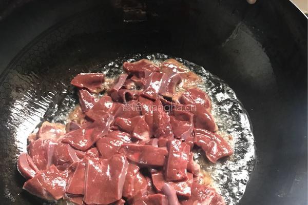 美味爆炒牛肝的做法图解4