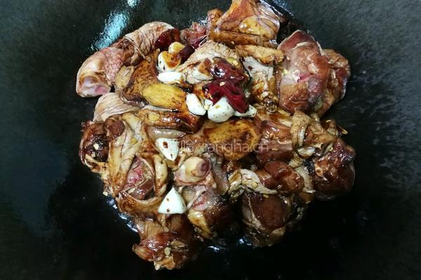 家常炖鸡腿的做法图解4
