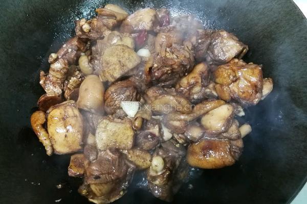 家常炖鸡腿的做法图解5