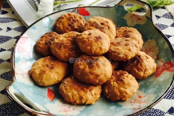 红糖燕麦早餐饼的做法图解7
