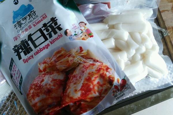 韩式芝士年糕火锅的做法图解2
