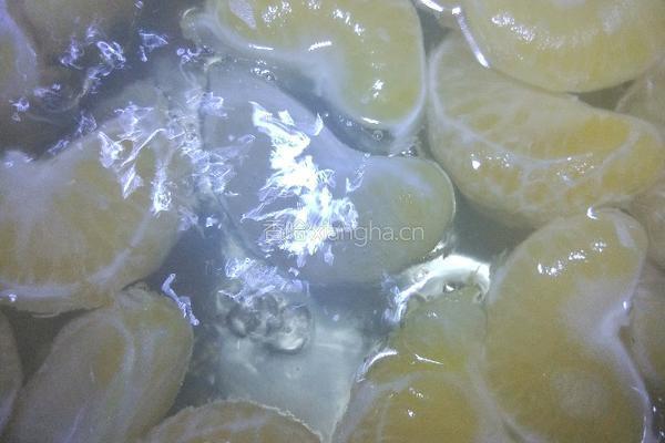 自制水果罐头（橘子）的做法图解4