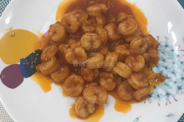 茄汁虾仁的做法图解11