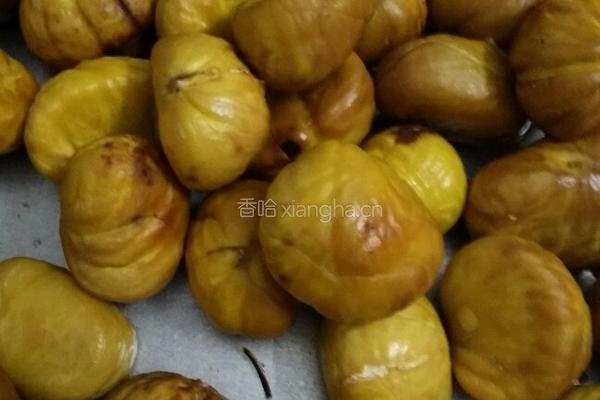 糖粉板栗的做法图解2