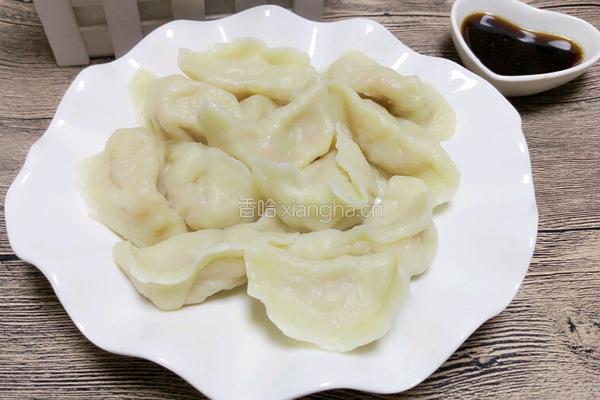 莲藕鸡蛋素饺子的做法图解29