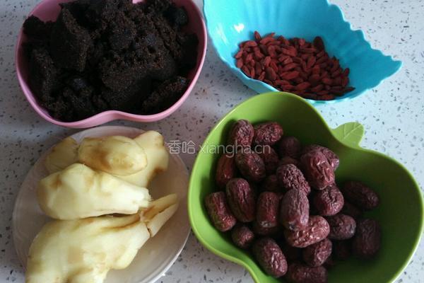 红糖红枣姜茶的做法图解1
