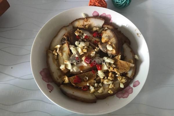 清蒸腊肉的做法图解3