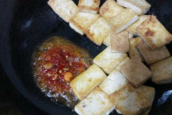 香煎豆腐的做法图解5