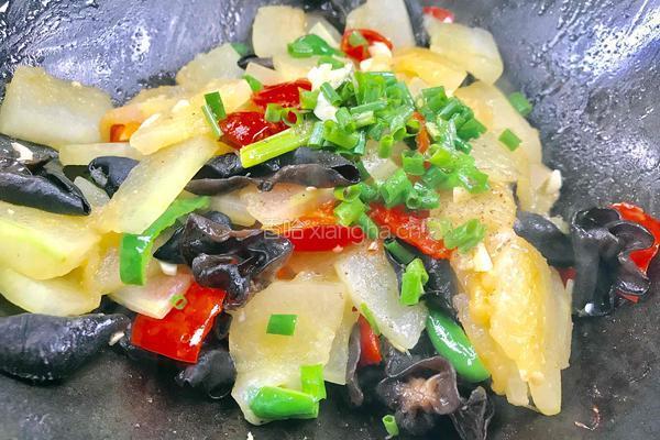 三色冬瓜的做法图解11