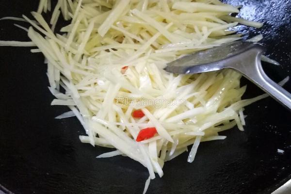 香辣土豆丝的做法图解4
