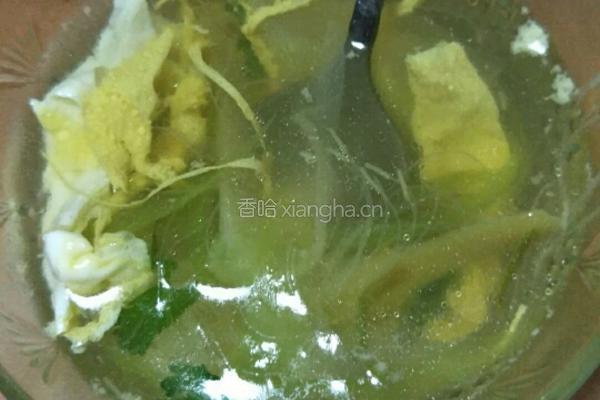 昙花鸡蛋汤的做法图解5