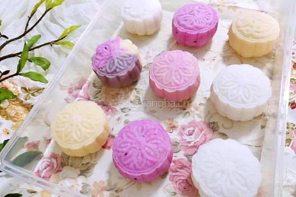 冰皮月饼（奶黄馅）的做法图解26